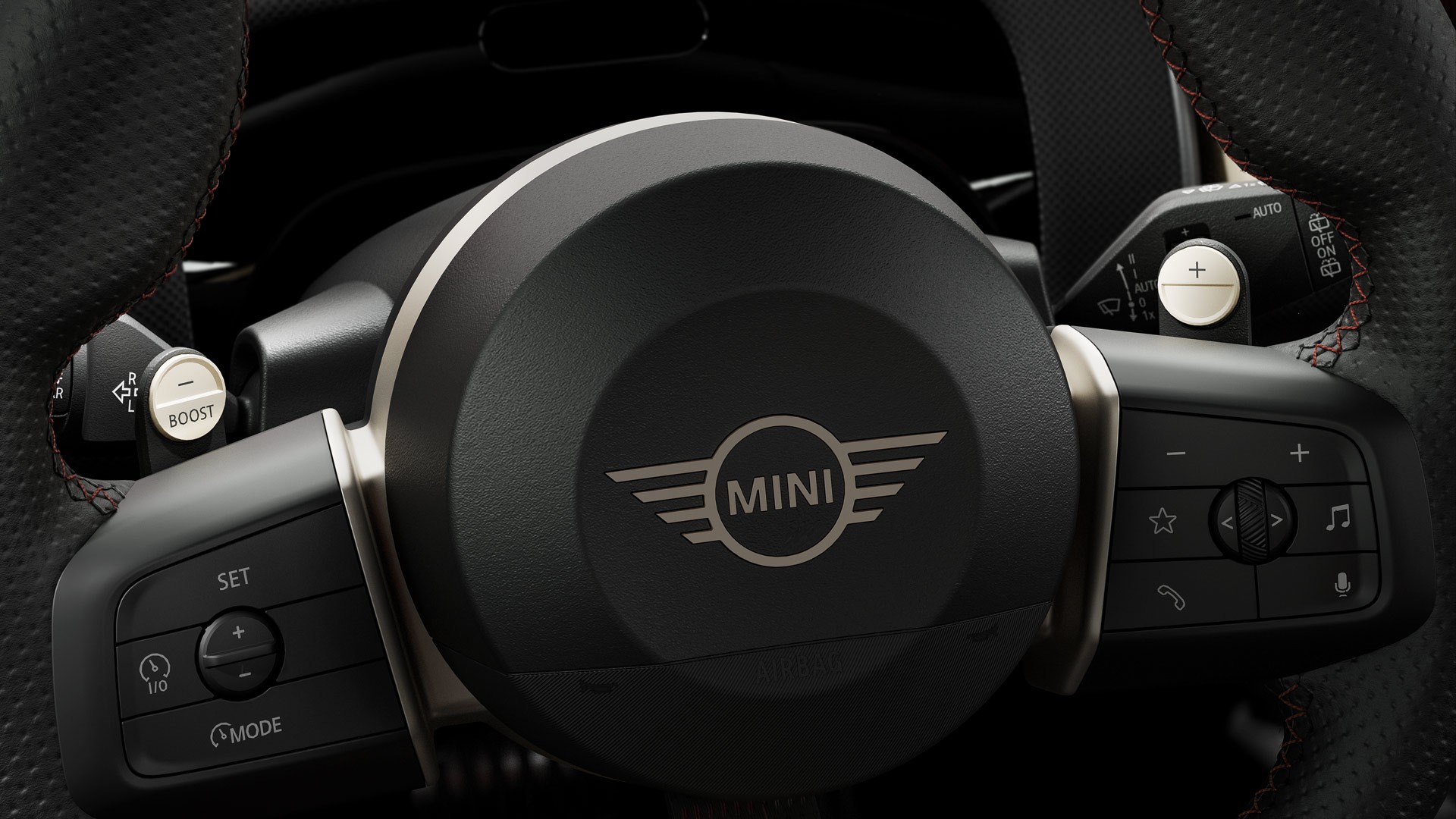 All-Electric MINI Countryman - interni - volante